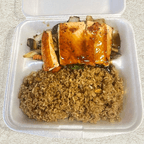 Best Salmon (Hibachi Dinner) comes with salad in Biloxi, MS